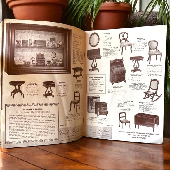 VINTAGE Quaint American Furniture & Home Accessories Catalog Pamphlet - Picture 8 of 13